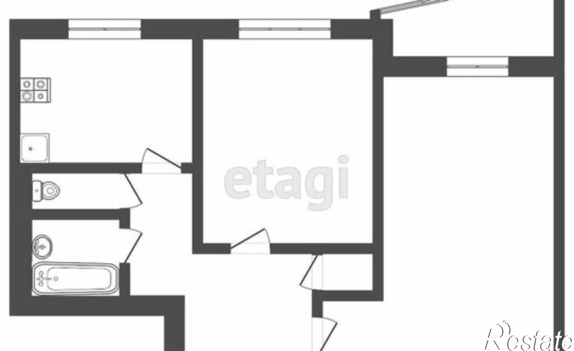 Купить квартиру за 5 200 000 рублей на пр-кт им Вахитова, 10