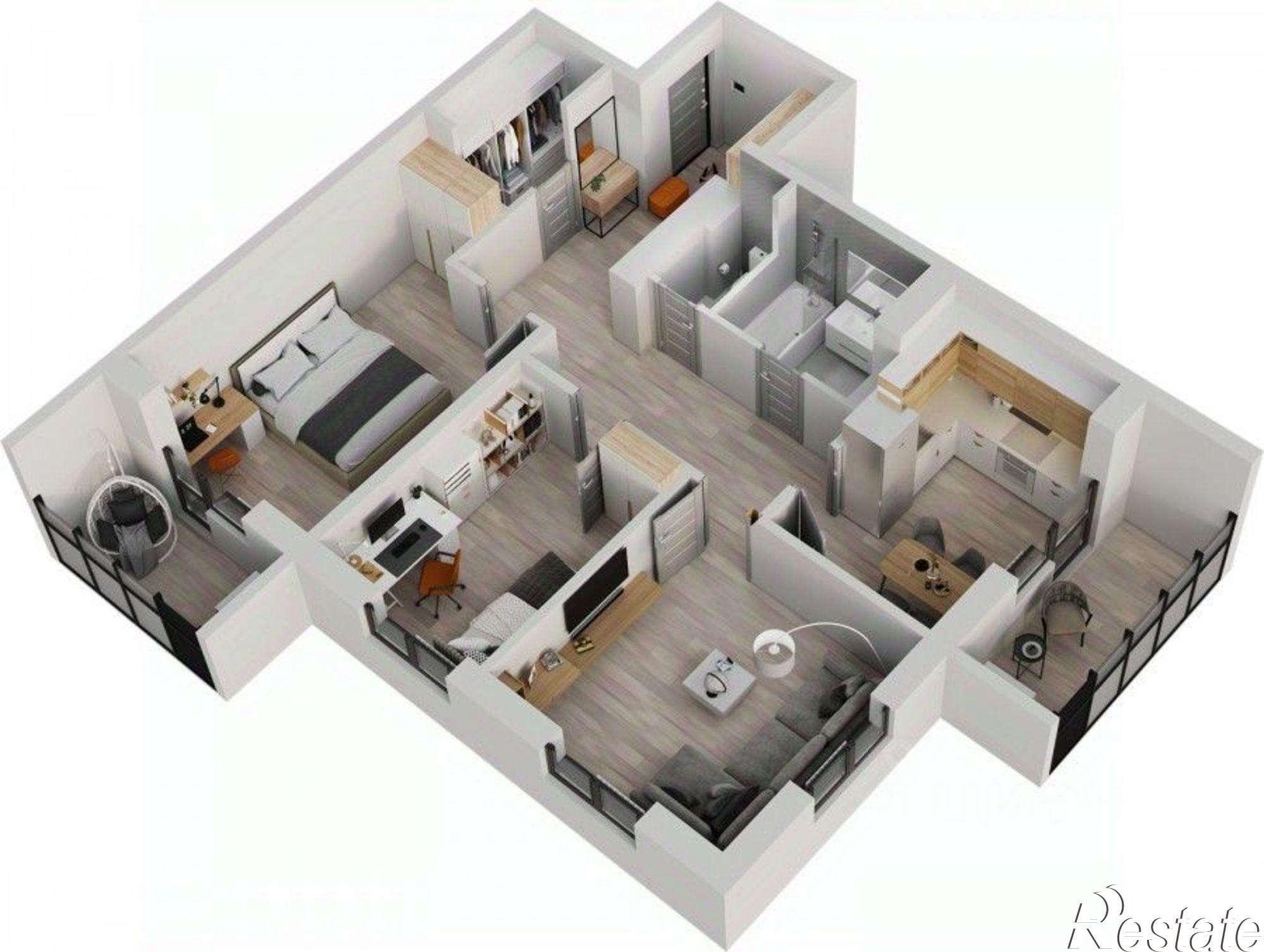 Купить квартиру за 11 692 000 рублей на пр-кт Яшьлек, 6А