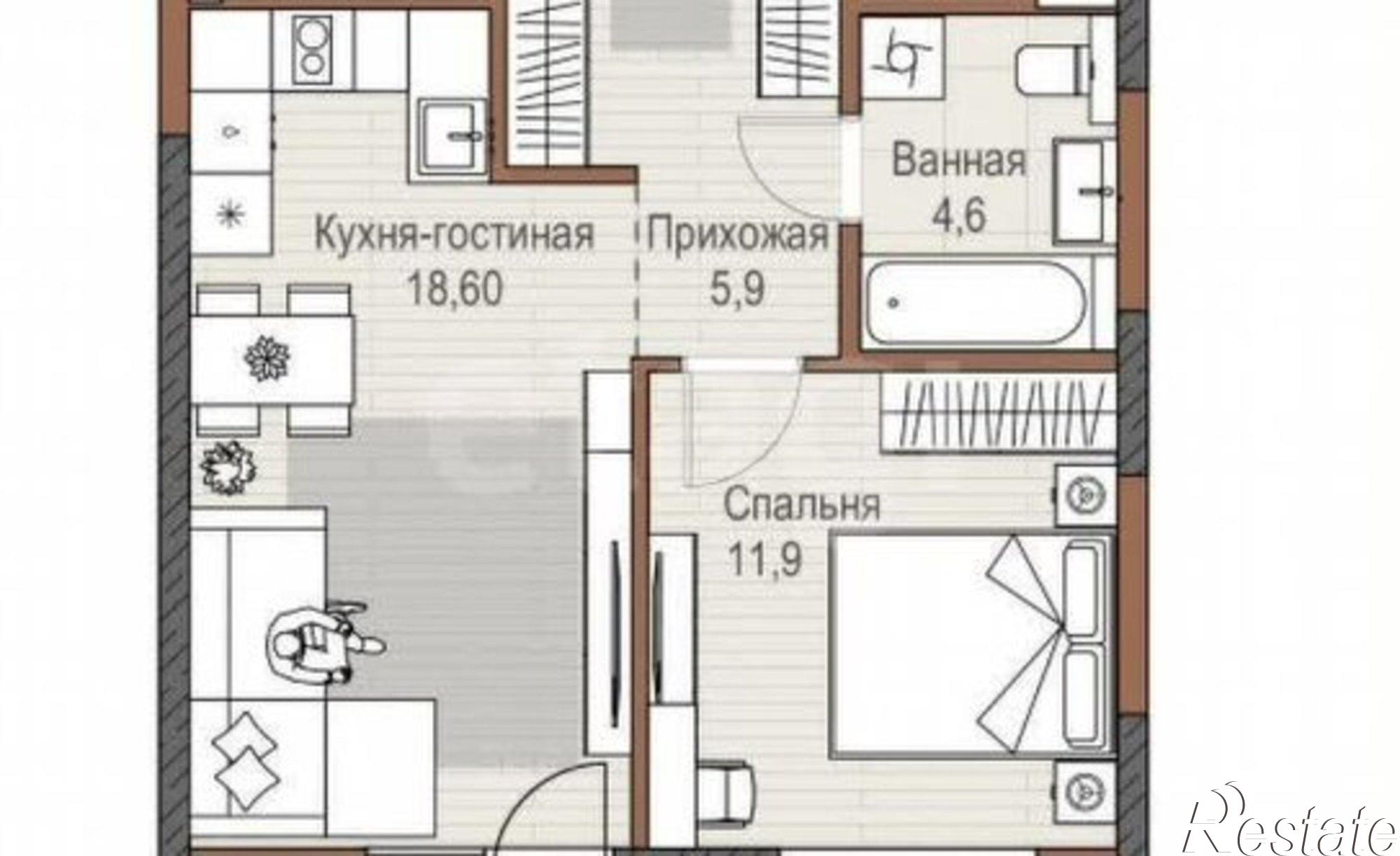 Купить квартиру за 7 900 000 рублей на улица Раскольникова, 82