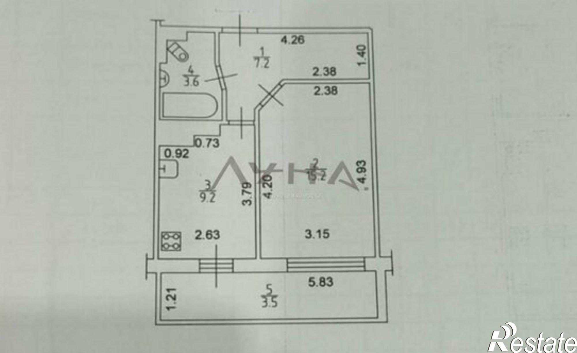 Купить квартиру за 4 930 000 рублей на ул Виктора Полякова, 20В