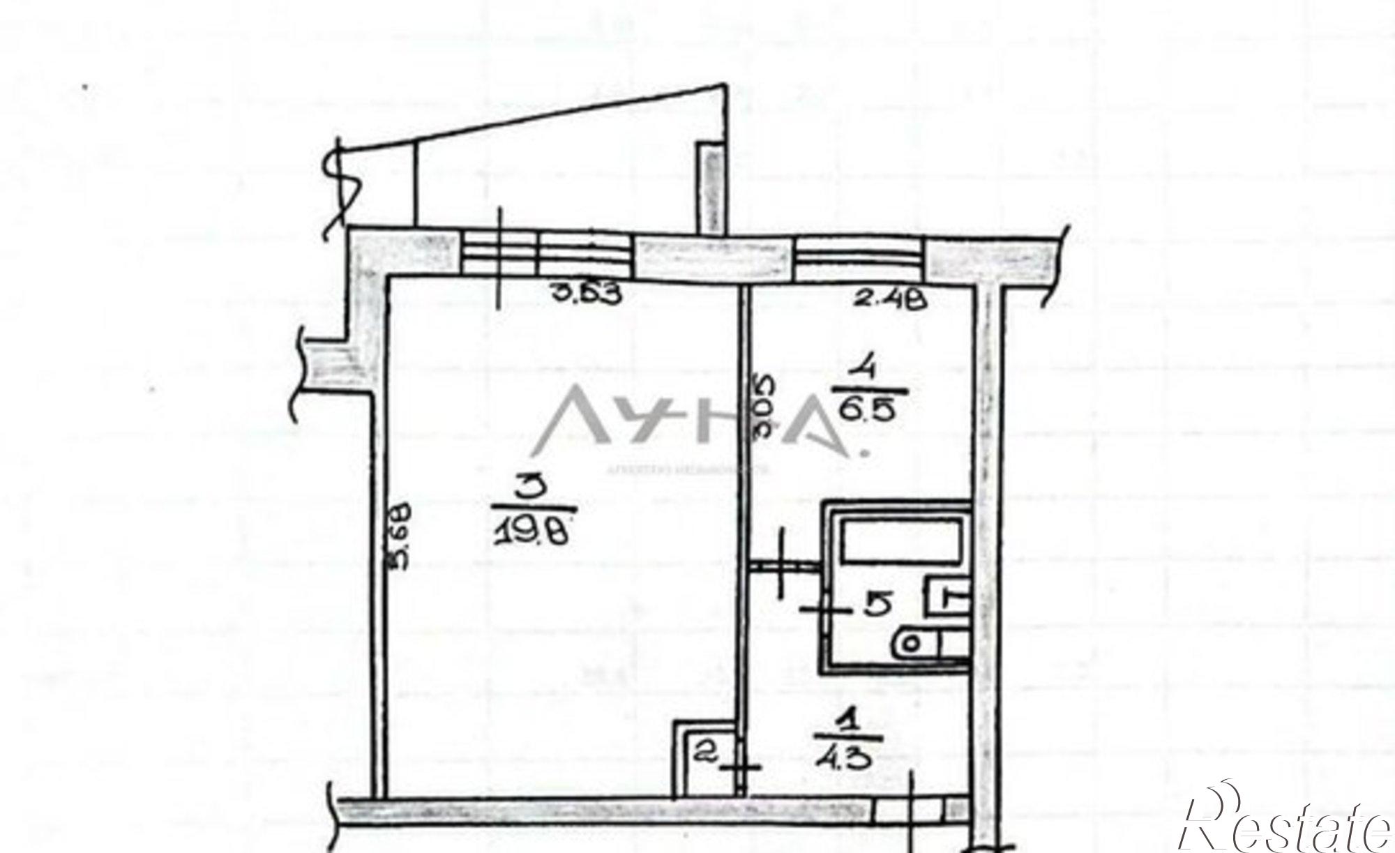 Купить квартиру за 4 150 000 рублей на пр-кт Мира, 26