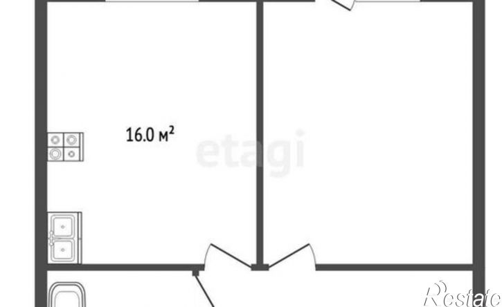1-комн квартира бульвар Кол Гали, 14А,  д. 14А