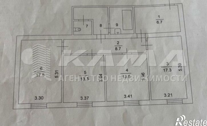 3-комн квартира Магистральная улица, 18,  д. 18