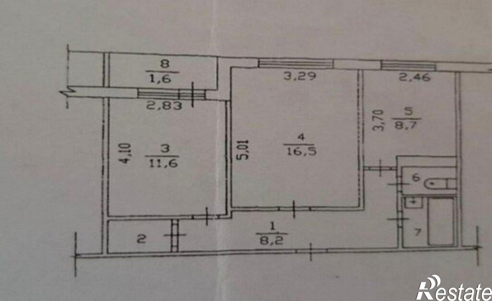 Купить квартиру за 5 300 000 рублей на б-р Бумажников, 5
