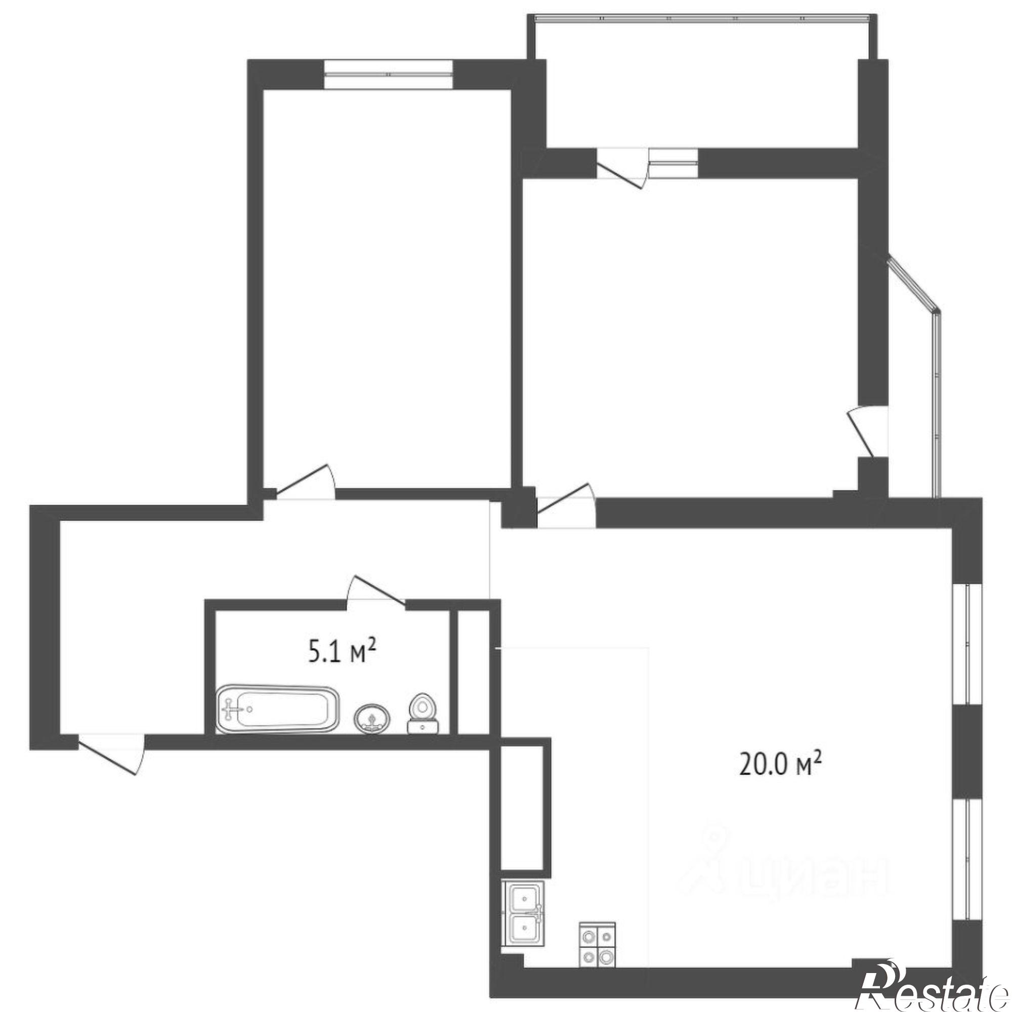 Сдать квартиру за 45 000 рублей