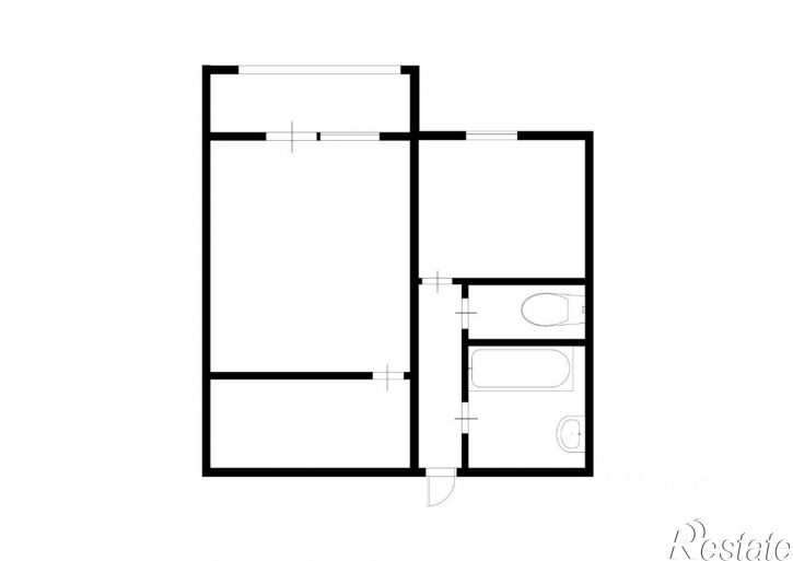 1-комн квартира